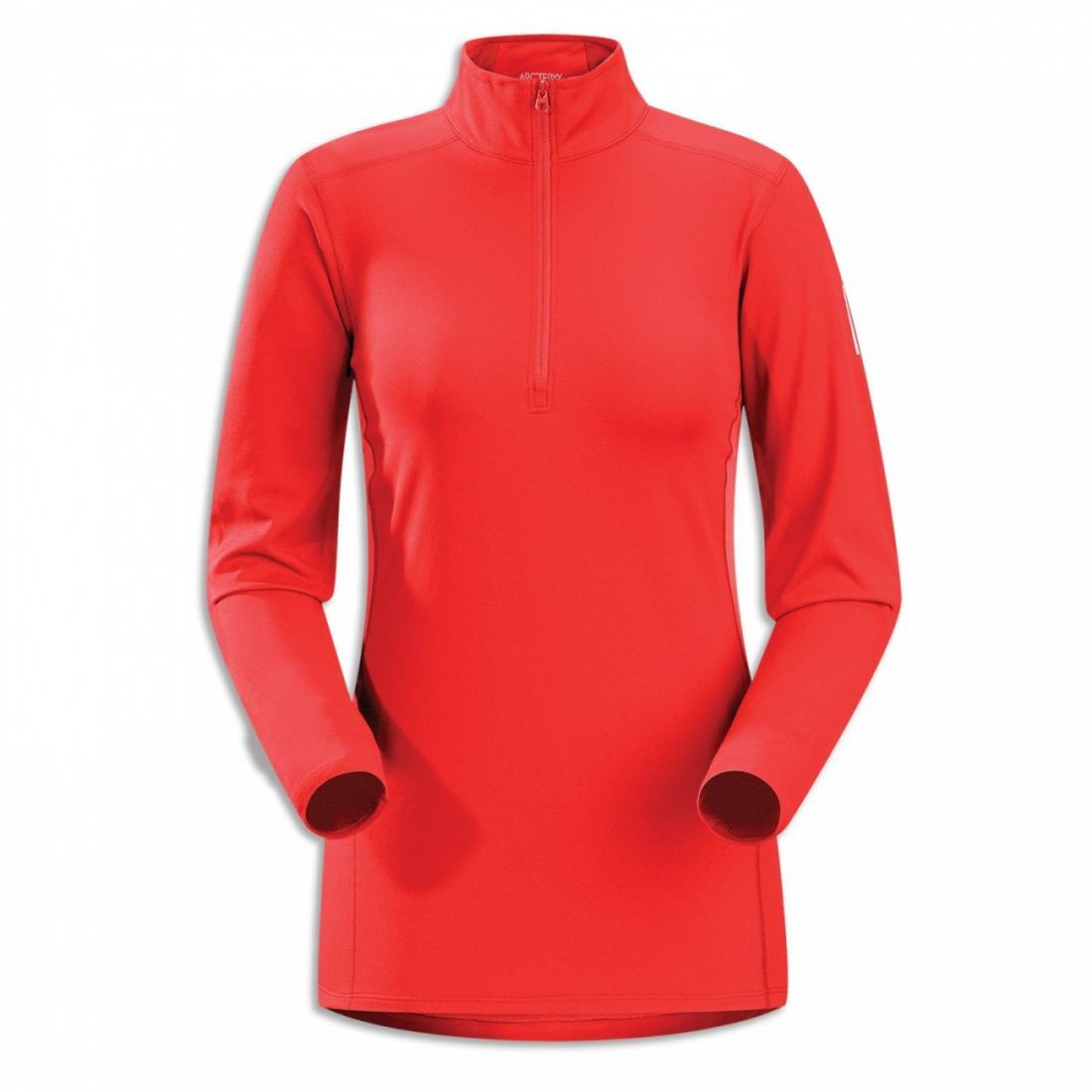 фото Термобелье футболка Phase AR Zip Neck жен. длин.рукав Arcteryx