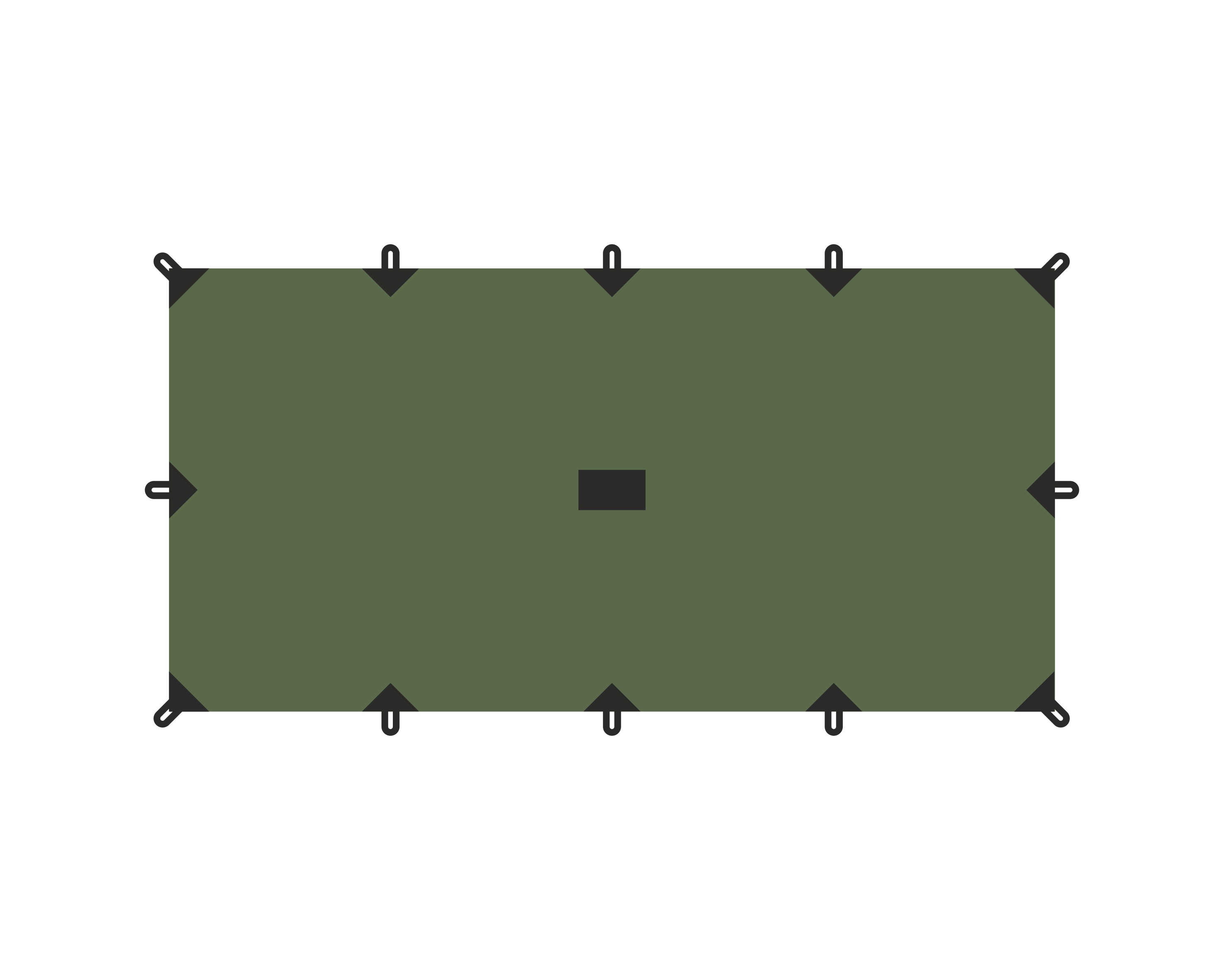 фото Tent тент 4x6м talberg (-, зелёный)