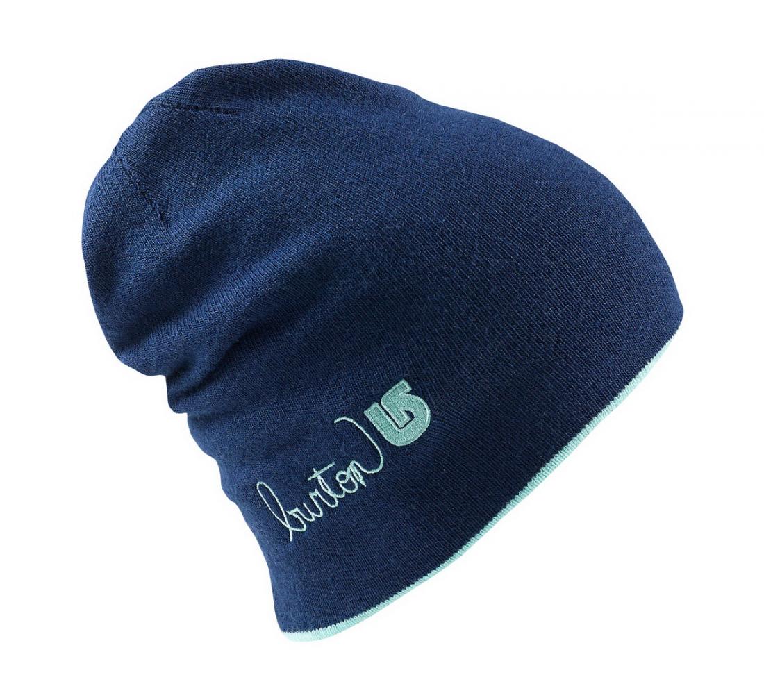 Шапка WMS BELLE BNIE Шапка WMS BELLE BNIEШапки<br>Женская шапка WMS BELLE BNIE от американской компании Burton– качественная модель для зимних видов спорта, которая хорошо удерживает тепло, но выпу...<br><br>Цвет: Синий<br>Размер: None