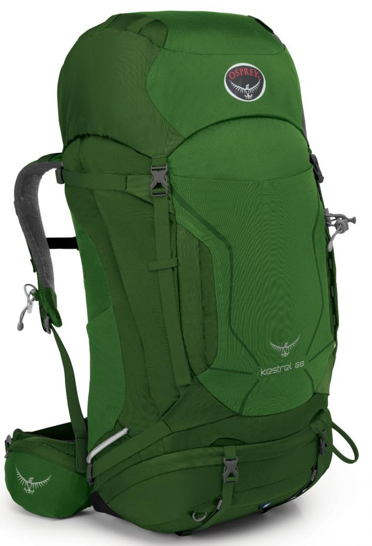 Рюкзак Kestrel 68 Рюкзак Kestrel 68Рюкзаки<br><br> Универсальные всесезонные рюкзаки серии Kestrel разработаны для самых разных видов Outdoor активности. Специальная накидка от дождя защитит рюкзак и вещи от промокания. Хорошо вентилируемая регулируемая спина AirSpeed™ позволяет сбалансировать цент...<br><br>Цвет: Темно-зеленый<br>Размер: 65 л
