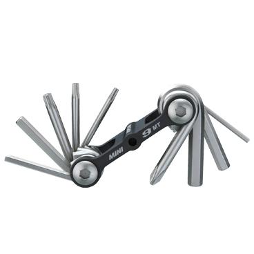 Мультинструмент Mini 9 MT Мультинструмент Mini 9 MTНожи, инструмент<br><br><br> Особенности: <br><br>Размеры — 6,6 х 3,3 х 2,1 см. <br>Вес – 92 г. <br>Материал инструментов – закаленная сталь. <br>Материал корпуса – экструдирова...<br><br>Цвет: Бесцветный<br>Размер: None