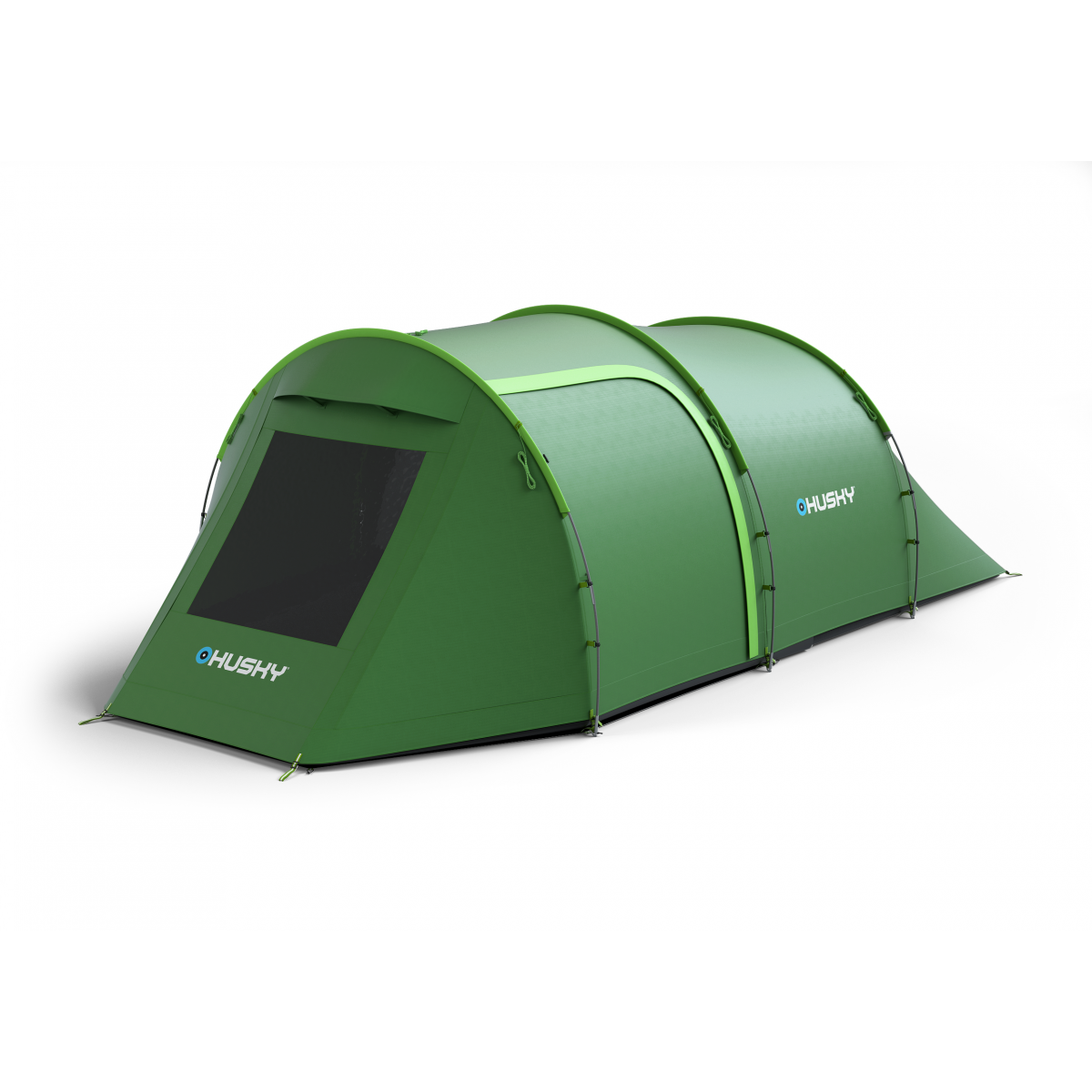 фото Bender 4 палатка (зеленый) husky