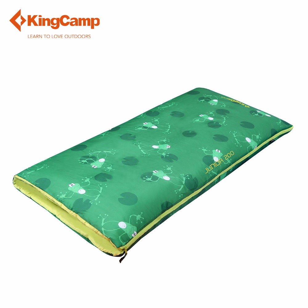 фото 3130 junior 200 +4c спальный мешок (+4с, зелёный king camp