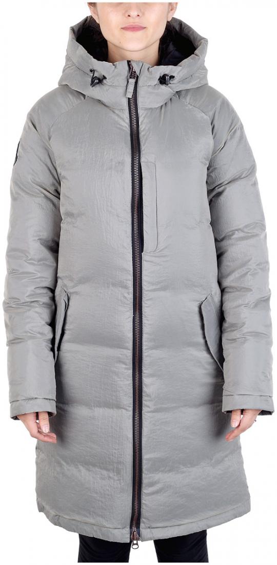 Куртка пуховая Caddy женская Куртка пуховая Caddy женскаяКуртки<br><br><br>Цвет: Серый<br>Размер: 42