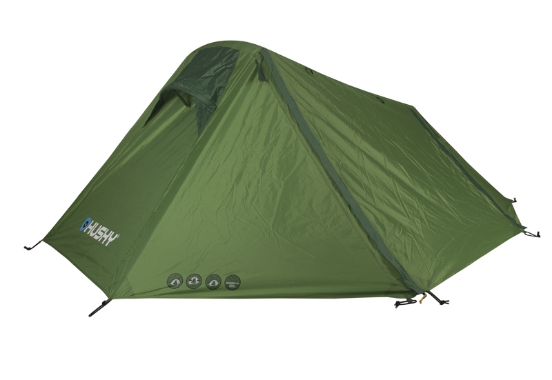фото Brunel 2 палатка (зелёный) husky