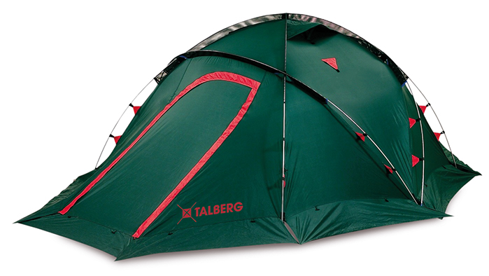 фото Peak pro 3 палатка talberg (зелёный)