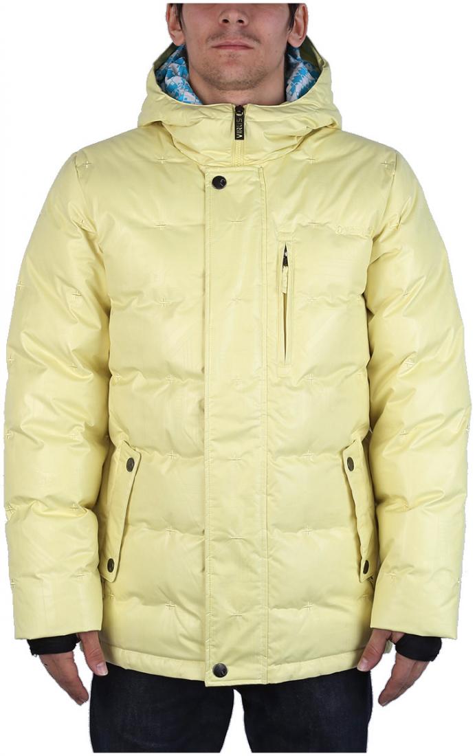 Куртка пуховая Grizzly Куртка пуховая GrizzlyКуртки<br><br><br>Цвет: Оттенок желтого<br>Размер: 50