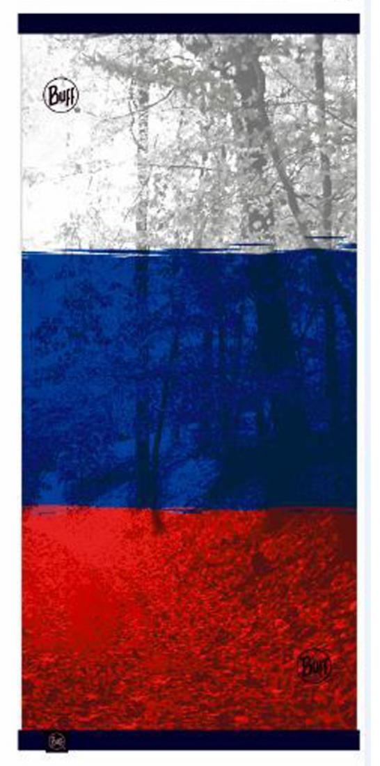 фото Бандана BUFF REVERSIBLE POLAR RUSSIAN FLAG