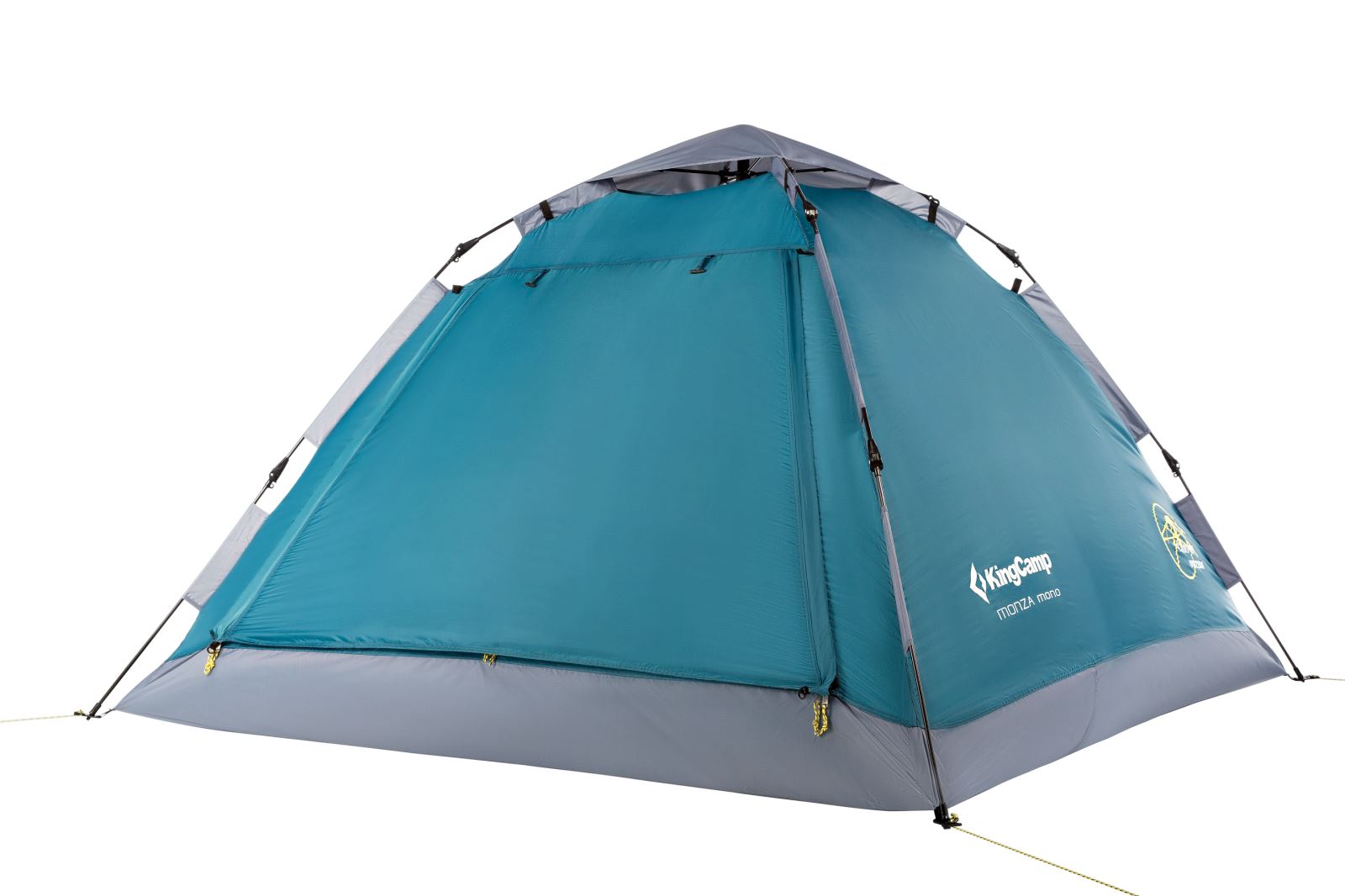 фото 3092 monza mono палатка - полуавтомат (2, голубой) king camp