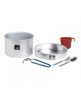 фото Набор посуды Aluminium cooking set 1 p. with cutlery and cup. Laken