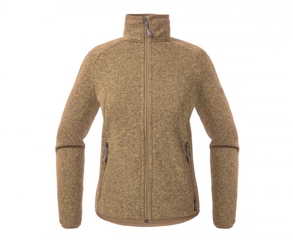 Куртка Tweed III Женская Куртка Tweed III ЖенскаяКуртки<br><br> Теплая и стильная куртка для холодного времени года, выполненная из флисового материала с эффектом «sweater look». Отлично отводит влагу, сохраняет тепло, легкая и не громоздкая. <br><br><br> Основные характеристики<br><br><br>воротн...<br><br>Цвет: Бежевый<br>Размер: 44
