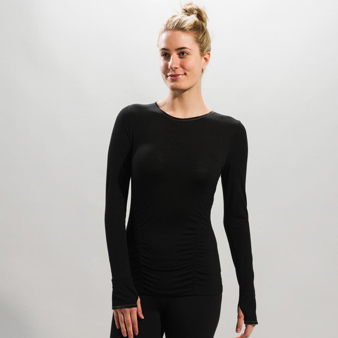 Топ LSW0752 PONDER 2 TOP Топ LSW0752 PONDER 2 TOPФутболки, поло<br><br> Топ Ponder 2 Top LSW0752 – практичная футболка для девушек, которую можно использовать в качестве обычного лонгслива и нательного термобелья. Главным ее достоинством является материал – 100% шерсть мериноса, отличающаяся великолепными терморегулиру...<br><br>Цвет: Черный<br>Размер: L