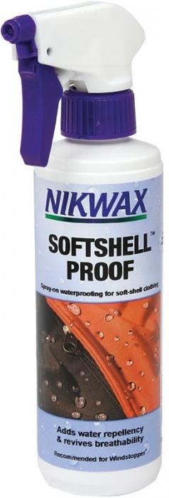 Пропитка для одежды SoftShell Spray On Пропитка для одежды SoftShell Spray OnПропитки, стирки<br>Для придания водоотталкивающих свойств одежде из Softshell® используйте Nikwax® Softshell® Wash-in или Nikwax® Softshell® Spray-on. Обрабатывайте изделия без впитывающих влагу слоев с помощью Nikwax® Softshell® Wash-in, с абсорбирующими подкладками - N...<br><br>Цвет: Бесцветный<br>Размер: 300 мл