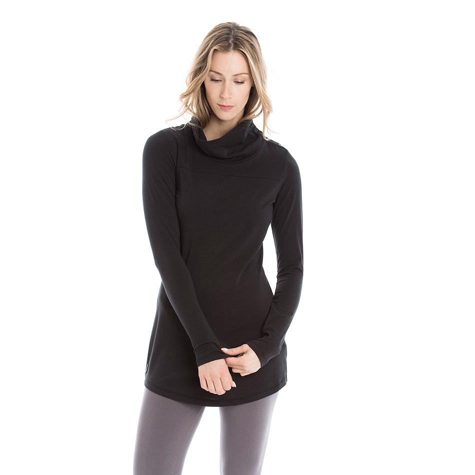 Туника LSW1521 PRINCIPLE TUNIC Туника LSW1521 PRINCIPLE TUNICФутболки, поло<br>Удобная туника с воротником стойкой из мягкой ткани с добавлением полиорганического хлопка и с фактором SPF 50+ . <br> <br>Особенности:<br><u...<br><br>Цвет: Черный<br>Размер: L