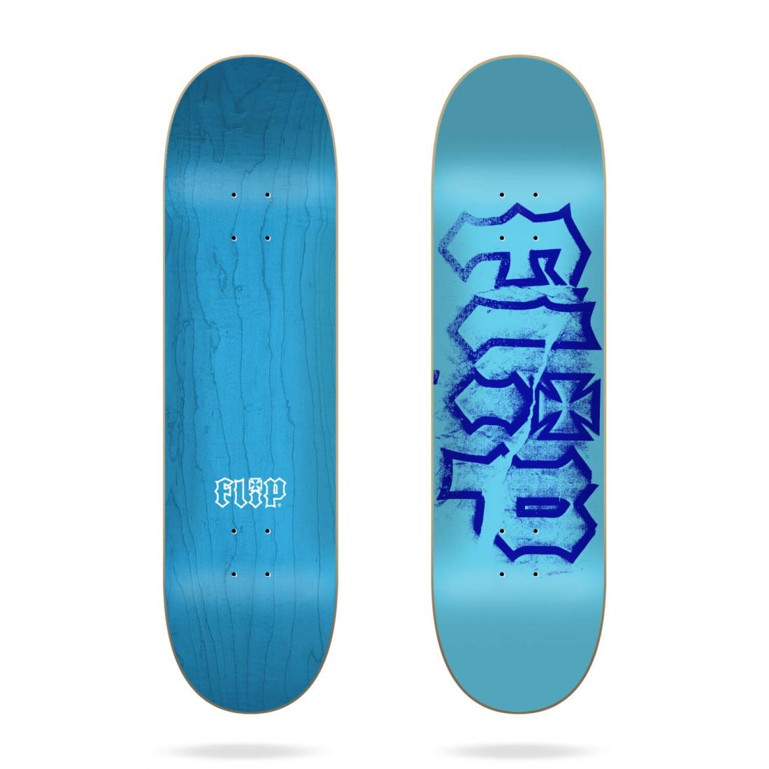 Дека скейтборд Flip Hkd Torn Deck Flip, цвет синий, размер 8.375