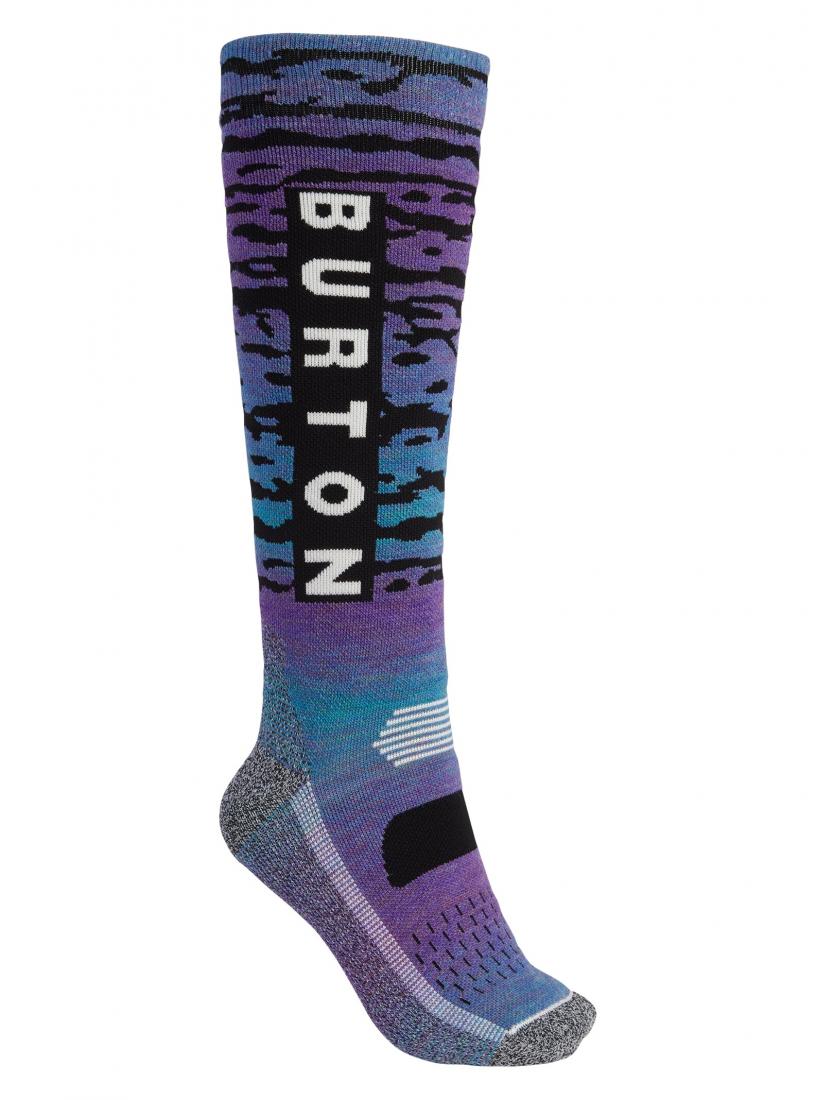 Носки сноубордические Burton Performance Midweight Snowboard Sock Burton, цвет аметистовый, размер M/L - фото 1