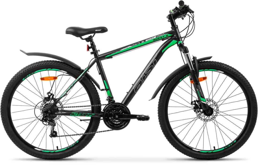 

*Велосипед AIST Quest Disc 26" 2024, Серый, *Велосипед AIST Quest Disc 26" 2024