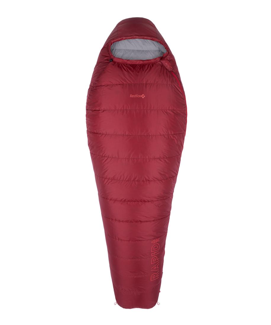 Спальный мешок пуховый Rapid -20C left Red Fox, цвет бордовый, размер Regular