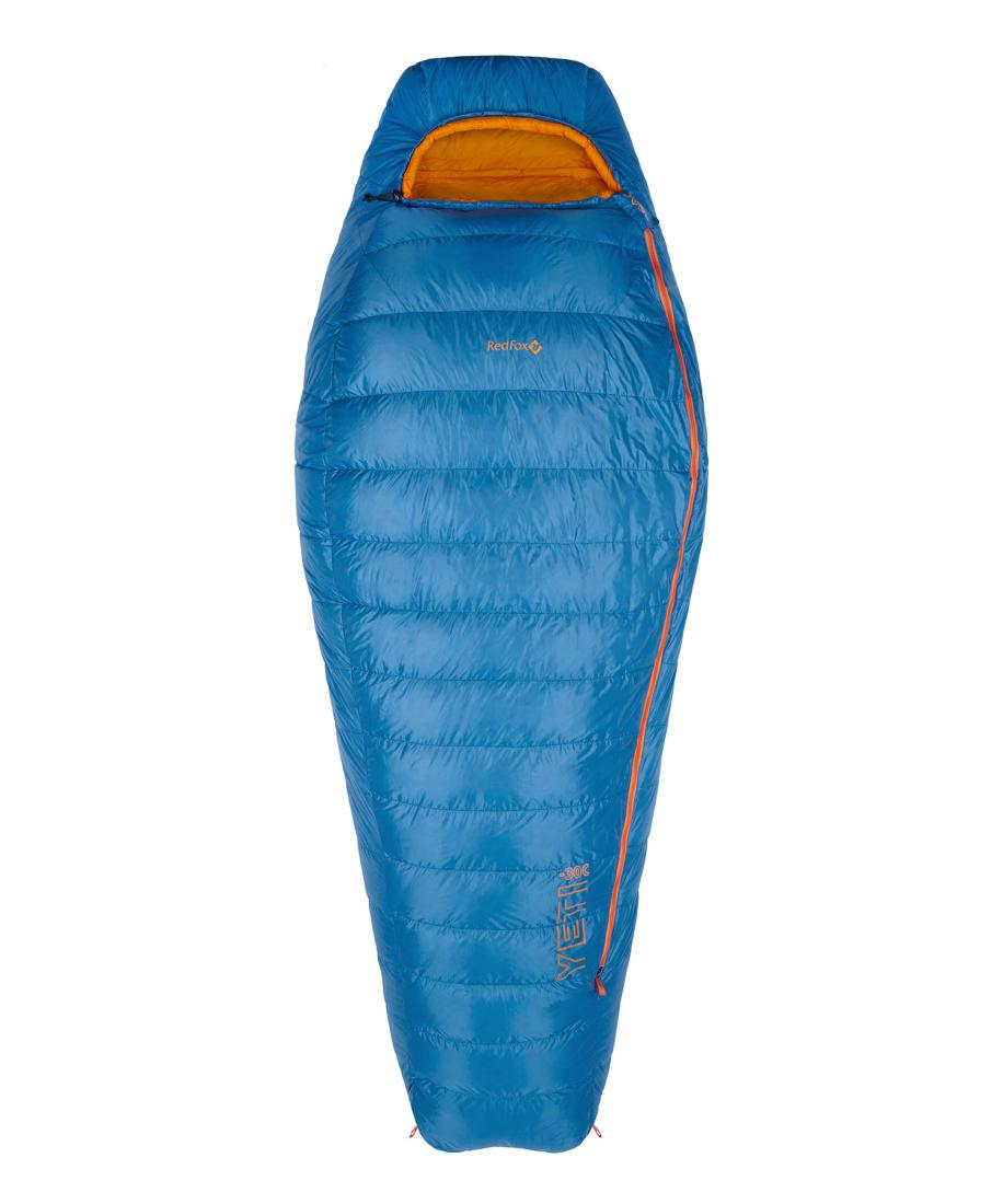 Спальный мешок пуховый Yeti-30C right Red Fox, цвет нептун, размер Long