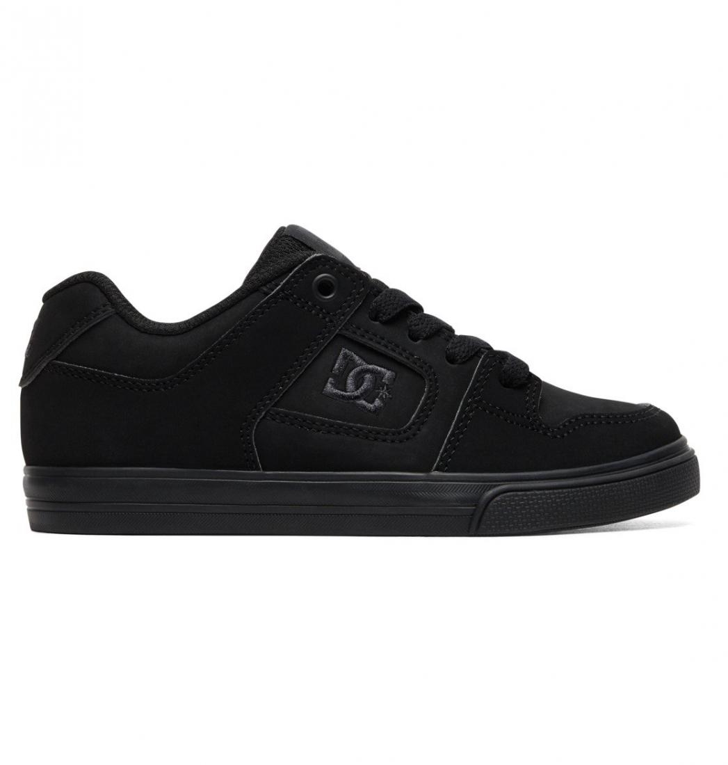 Кеды детские DC PURE DC shoes, цвет черный, размер 3 - фото 1