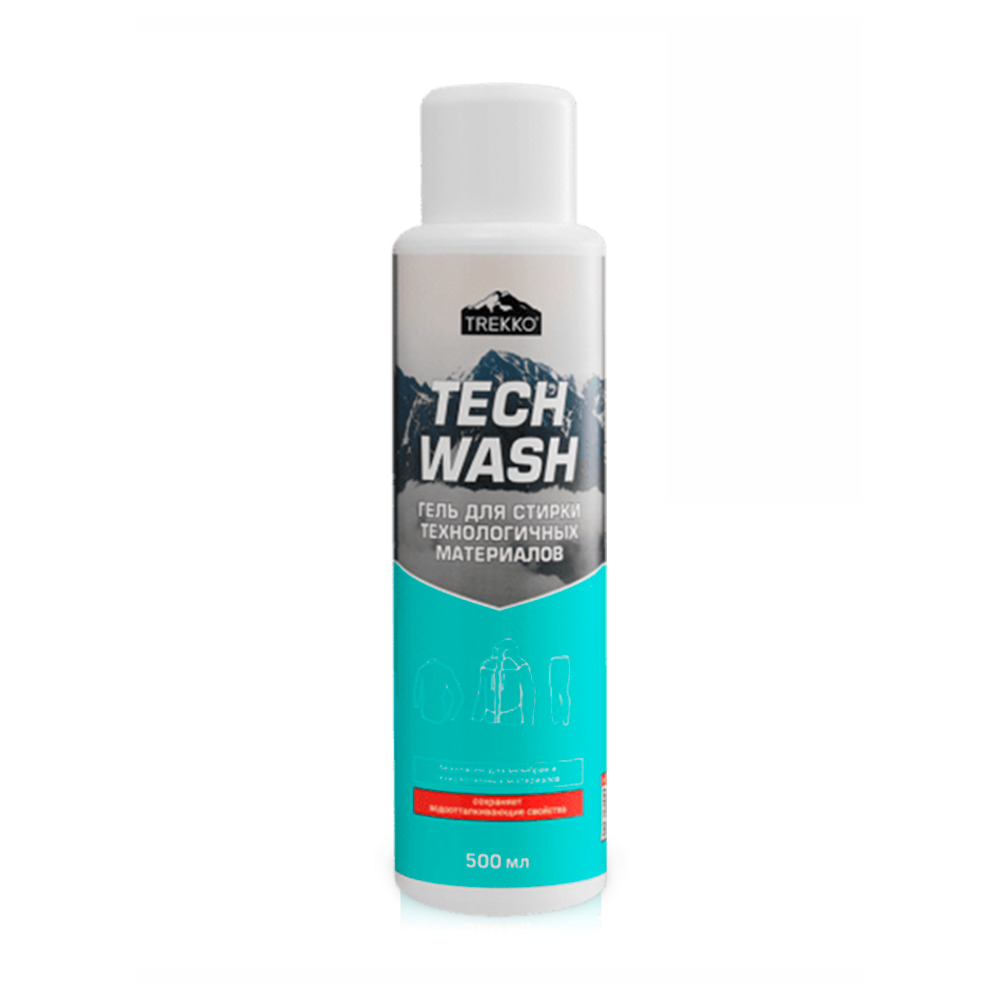 *Средство для стирки технологичных матерьялов Tech Wash Trekko, цвет белый, размер 500 мл