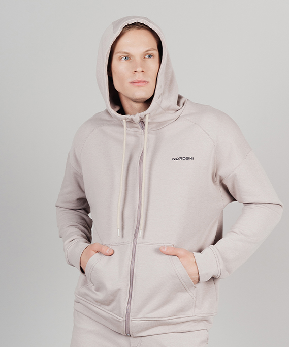 

*Толстовка Nordski Future Beige, Бежевый, *Толстовка Nordski Future Beige