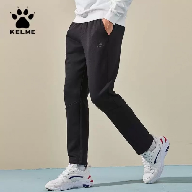 Брюки Knitted straight-leg plus trousers Kelme, цвет черный 1, размер XL - фото 1