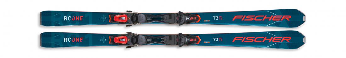 фото Горные лыжи с креплениями rc one 73 ar + rs 11 pr fischer