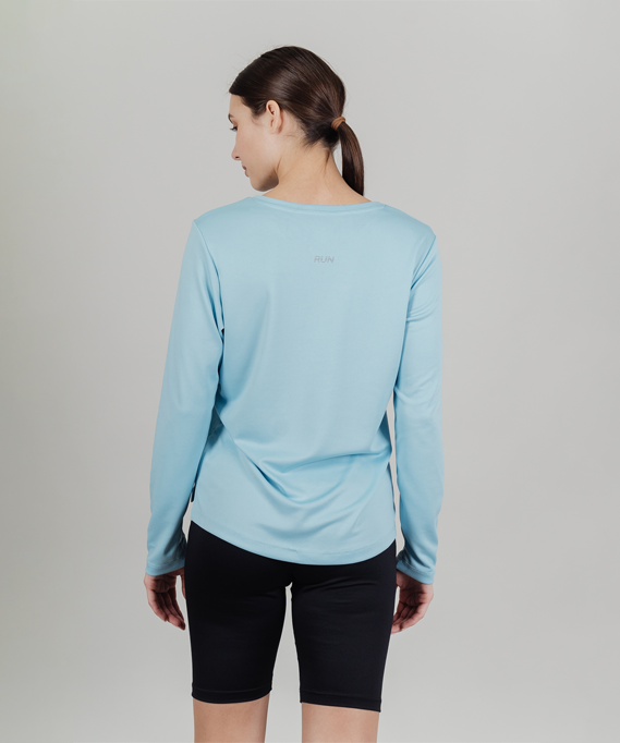 

Футболка Nordski Run Blue Sky W с длинным рукавом, Голубой