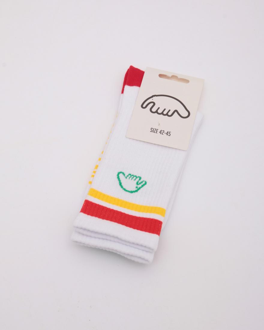 Носки Anteater Socks Anteater, цвет белый, размер L - фото 1
