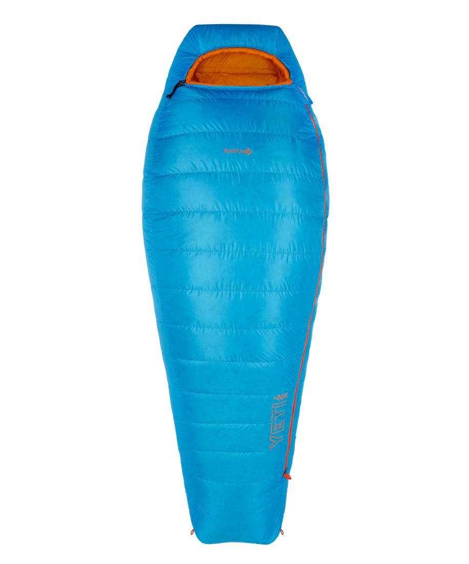 Спальный мешок пуховый Yeti-40C left Red Fox, цвет оранжевый, размер Regular - фото 1