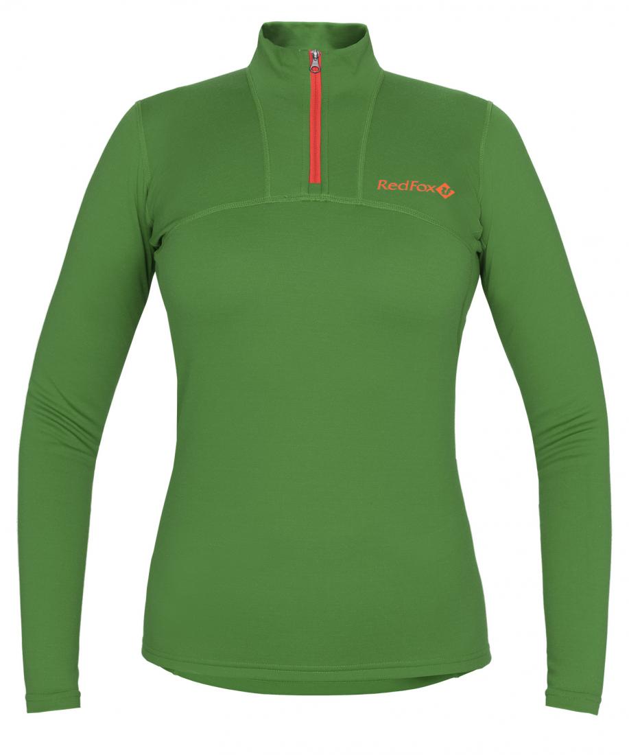 Термобелье Рубашка 1/2 Element Merino Женская Red Fox зеленого цвета