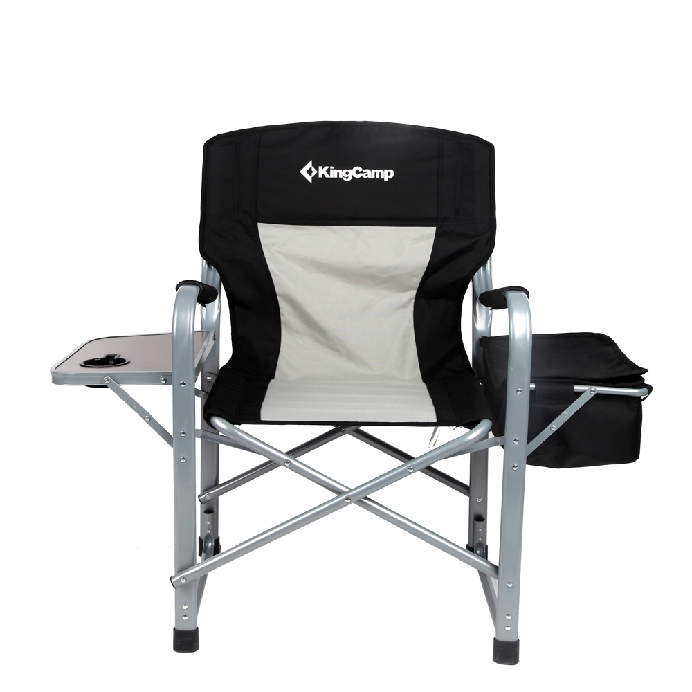 *3977 Director Folding chair кресло скл. сталь King Camp, цвет черный 1