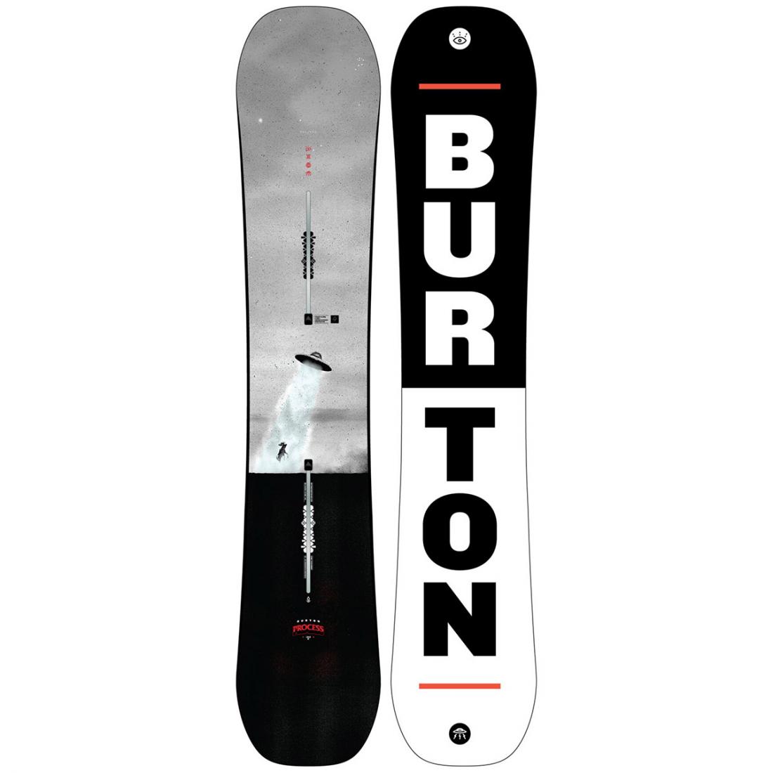 Сноуборд PROCESS FV Burton, цвет черный, размер 157 - фото 1