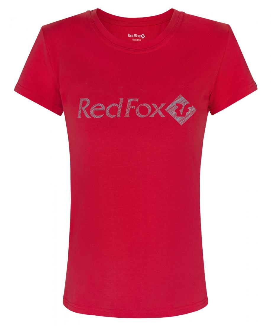 Футболка Red Fox Logo Женская коралловый  