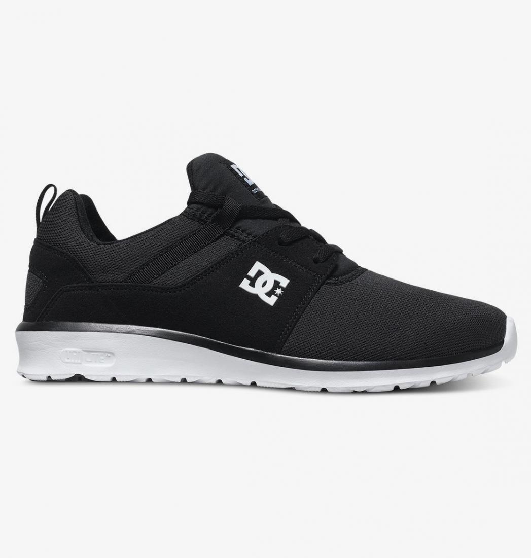 ПОЛУКЕДЫ HEATHROW M SHOE BKW муж. DC shoes, цвет черный, размер 9.5 - фото 1