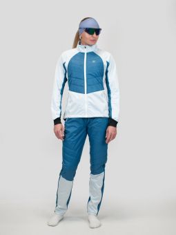 

*Брюки NONAME HYBRID PANTS LIGHT BLUE/PETROL BLUE WOS, Голубой
