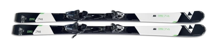 Лыжи горные PRO MTN 74 POWERTRACK Fischer, цвет черный, размер 165 - фото 1