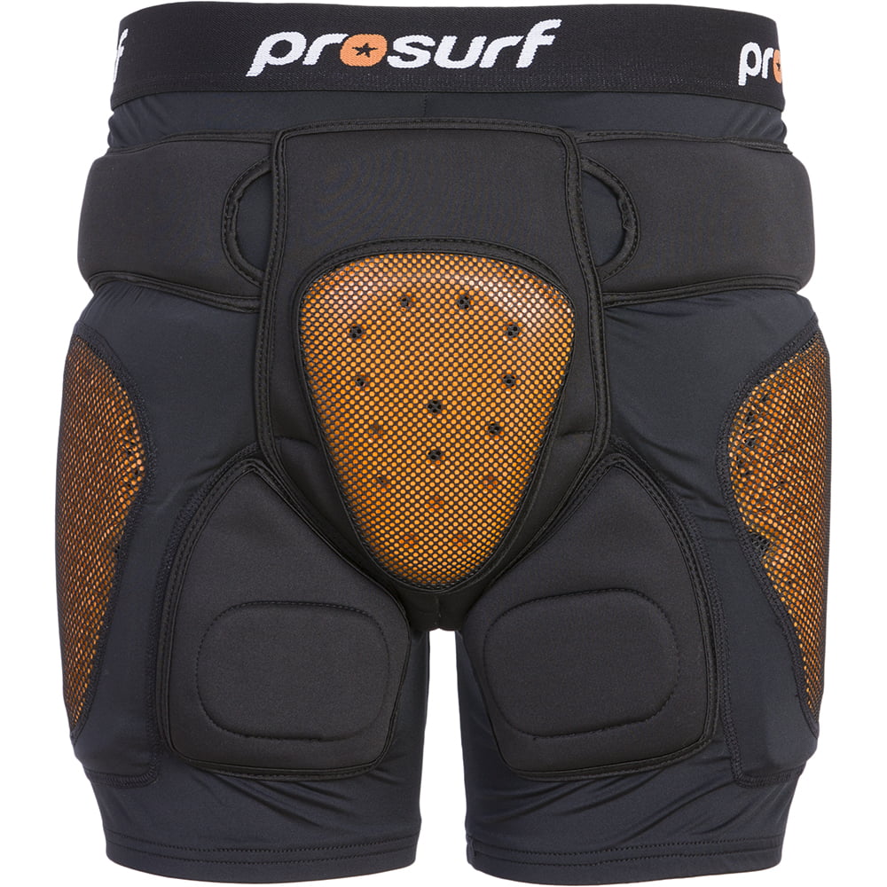 Защитные шорты PROTECTION SHORT Pro Surf, цвет черный 1, размер L - фото 1