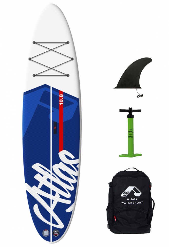 фото Доска sup надувная atlas travel l 10'8