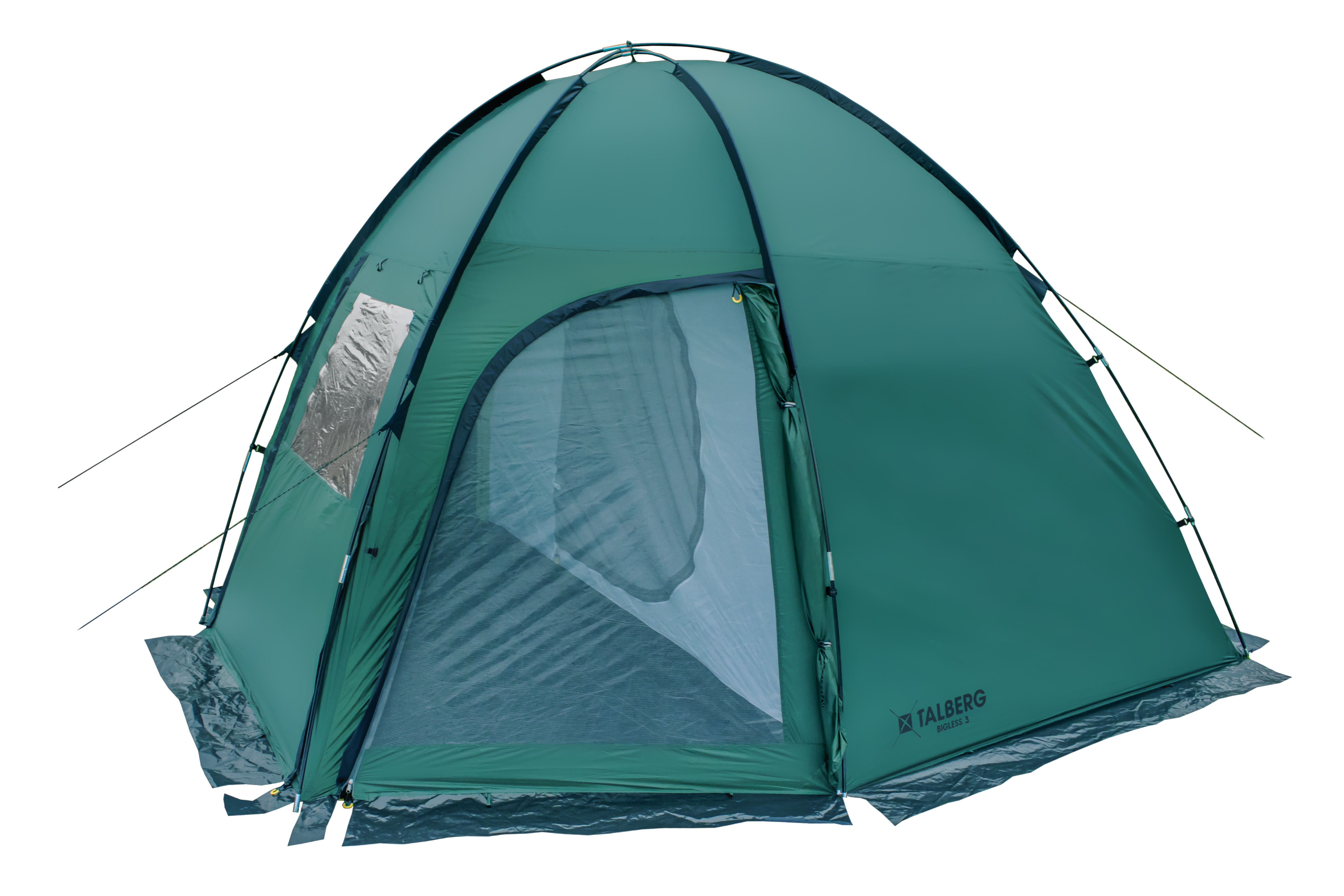 фото Bigless 3 палатка talberg (зелёный)