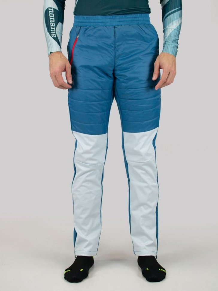 

*Брюки NONAME HYBRID PANTS LIGHT BLUE/PETROL BLUE UX, Синий