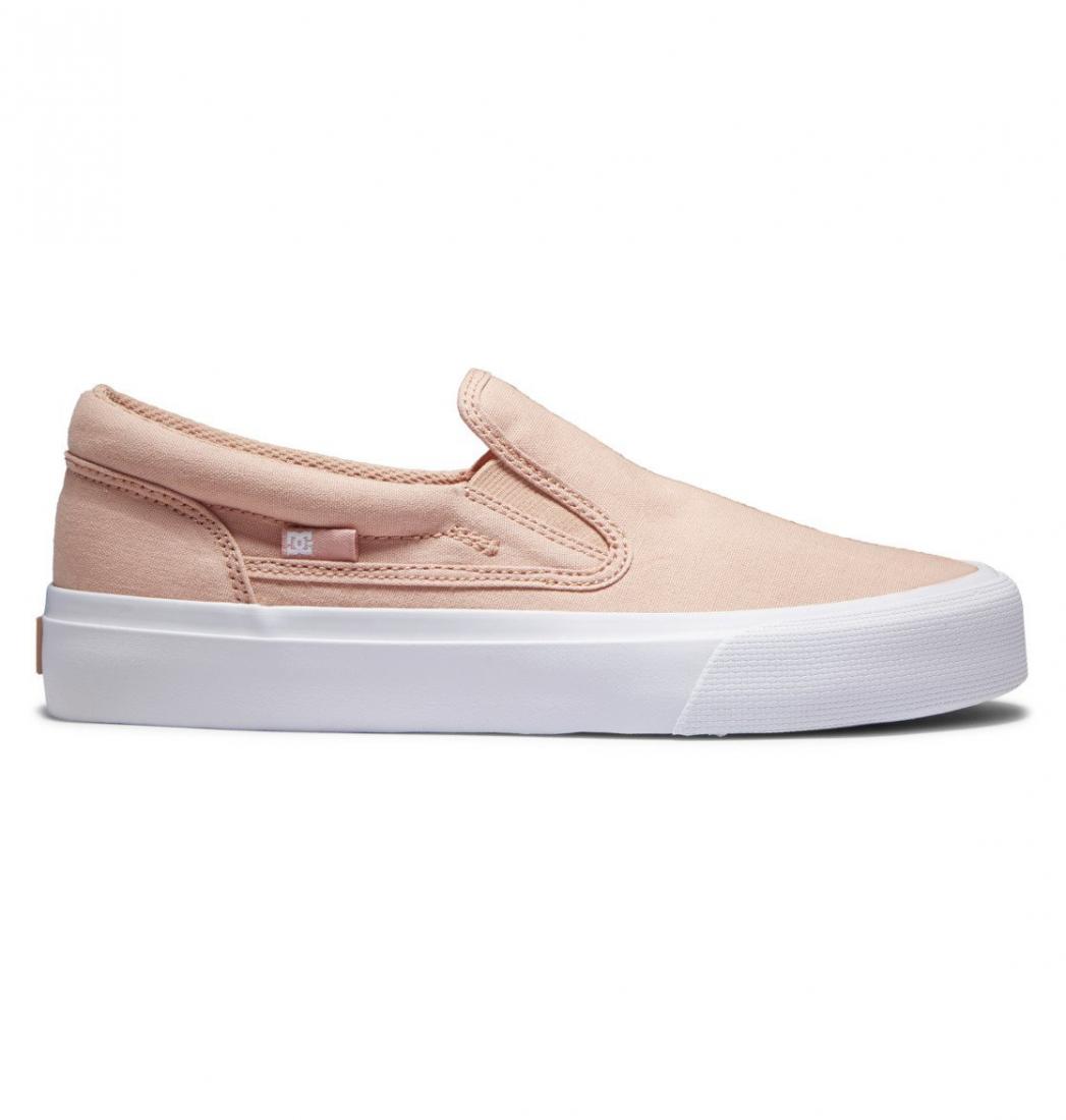 Женские слипоны DC Trase Slip DC shoes, цвет розовый, размер 6 - фото 1