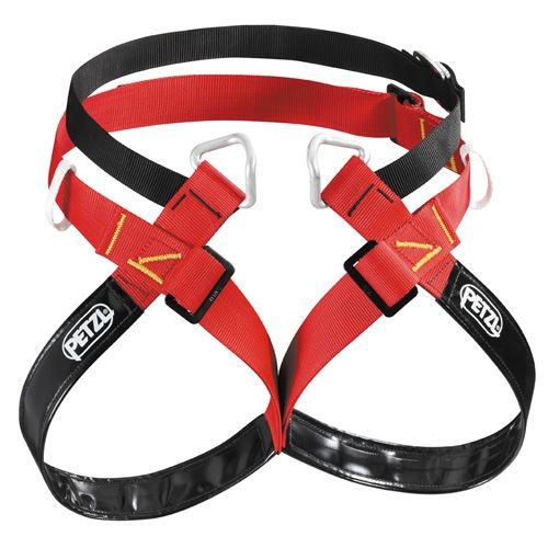 Страховочная система Fractio Petzl, цвет красный