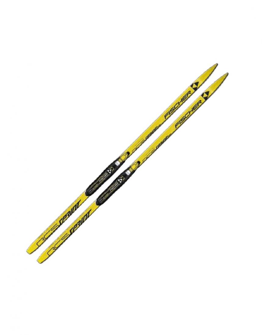 Лыжи бег.SPRINT CROWN Fischer, цвет желтый, размер 150