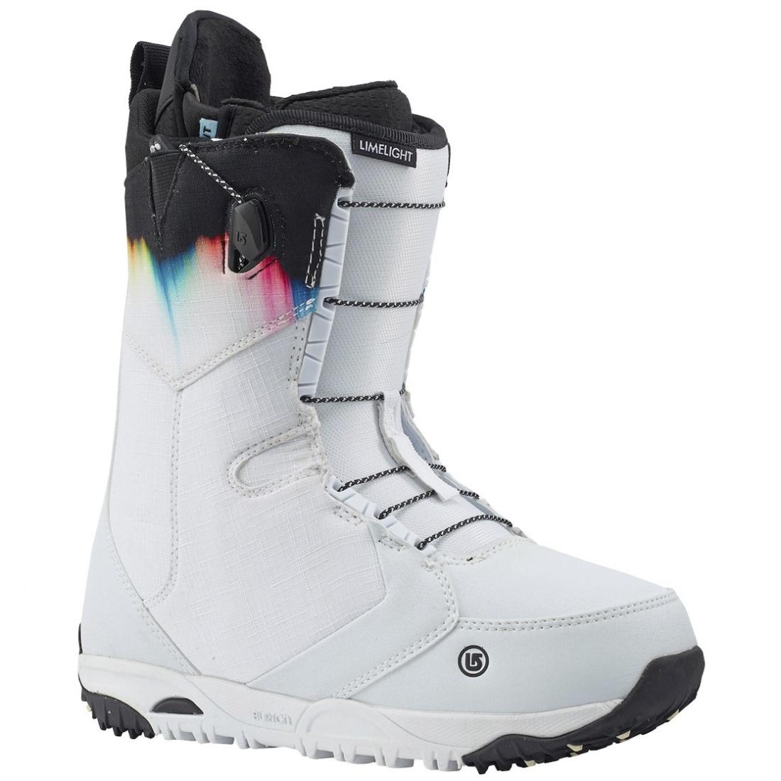 Ботинки сноубордические LIMELIGHT женские Burton, цвет белый, размер 6.5 - фото 1