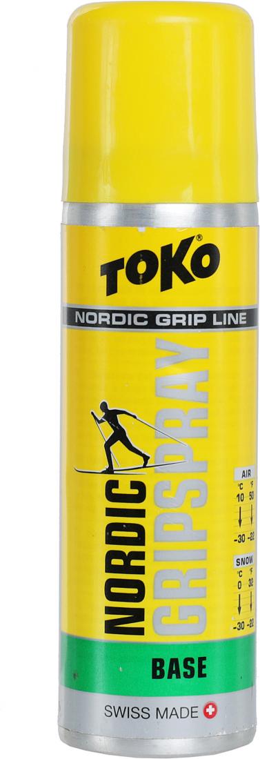 Спрей Nordic GripSpray Base Toko, цвет зеленый, размер 70