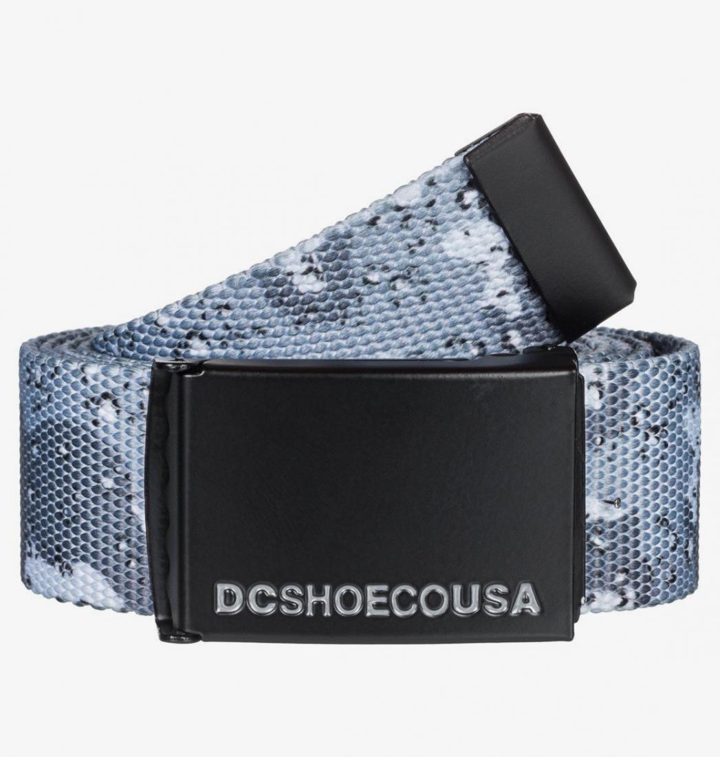 Ремень WEB BELT 2 M BLTS KNF6 DC shoes, цвет серо-синий