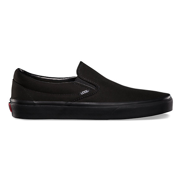 Полуботинки Classic Slip-On Vans, цвет черный 1, размер 11