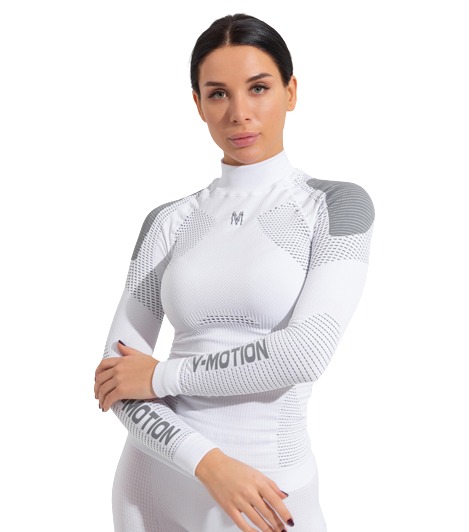 

*Термолонгслив ALPINESPORTS жен., Белый, *Термолонгслив ALPINESPORTS жен.